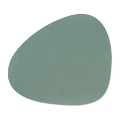 Nupo placemat curve L, pastelgroen