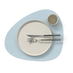 Nupo placemat curve L, Soft sky