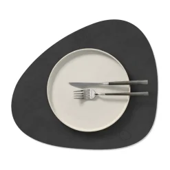 Nupo placemat curve M, Black