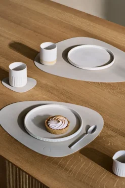 Nupo placemat curve M, Oyster white