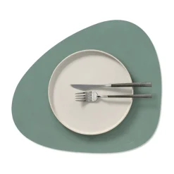 Nupo placemat curve M, Pastel green