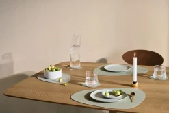 Nupo placemat curve S, Olijfgroen