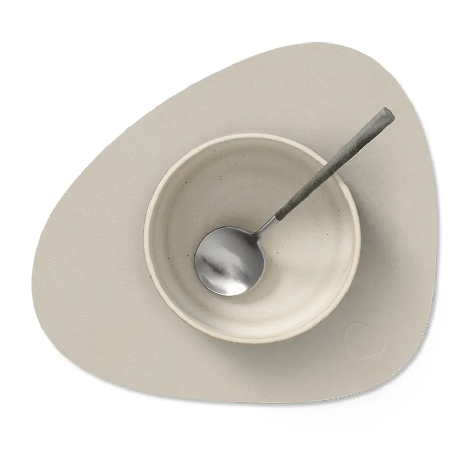 Nupo placemat curve S, Oyster white