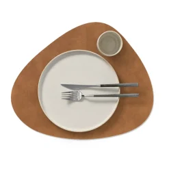 Nupo placemat keerbaar curve L 1 St., Army green-nature
