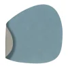 Nupo placemat keerbaar curve L 1 St., lichtblauw-lichtgrijs