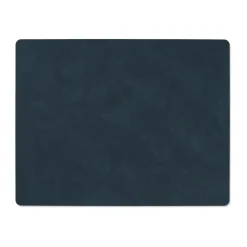 Nupo placemat keerbaar square L 1 St., Midnight blue-petrol