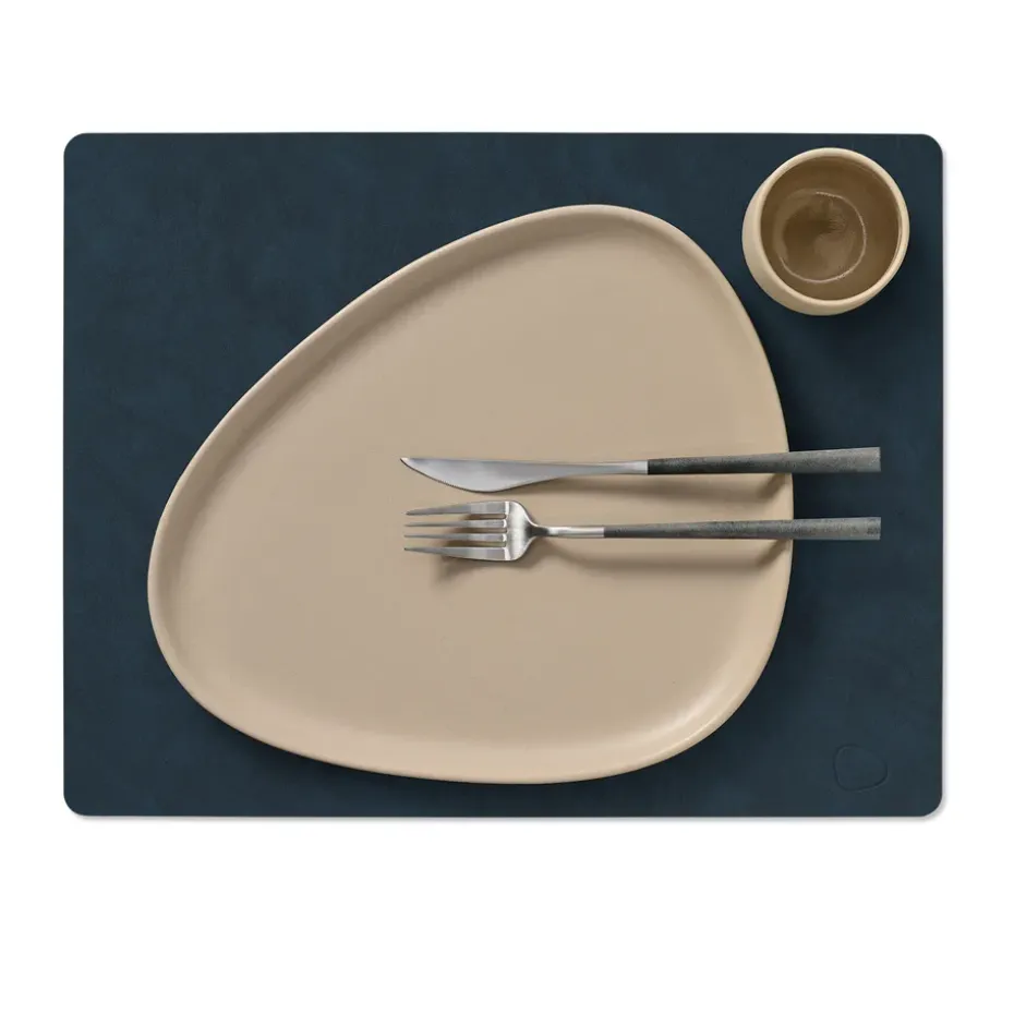Nupo placemat square L, Midnight blue