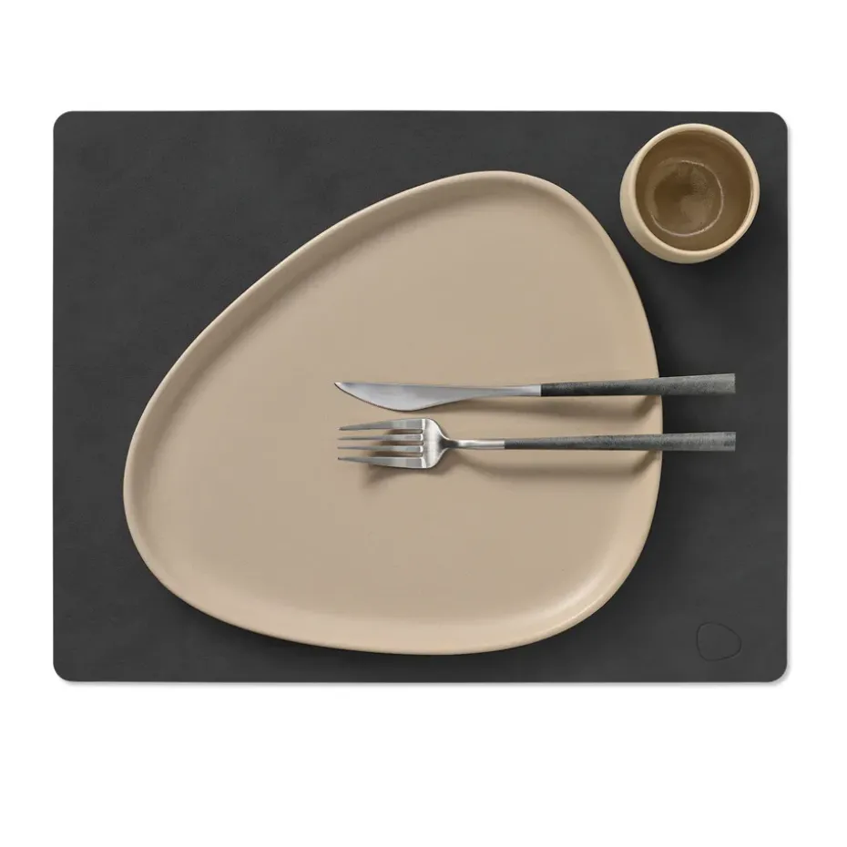 Nupo placemat square L, zwart