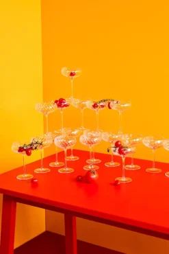 Opacity champagnecoupe 30 cl 2-pack, Helder