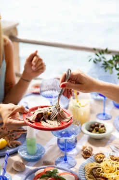 Opacity champagnecoupe 30 cl 2-pack, Blauw