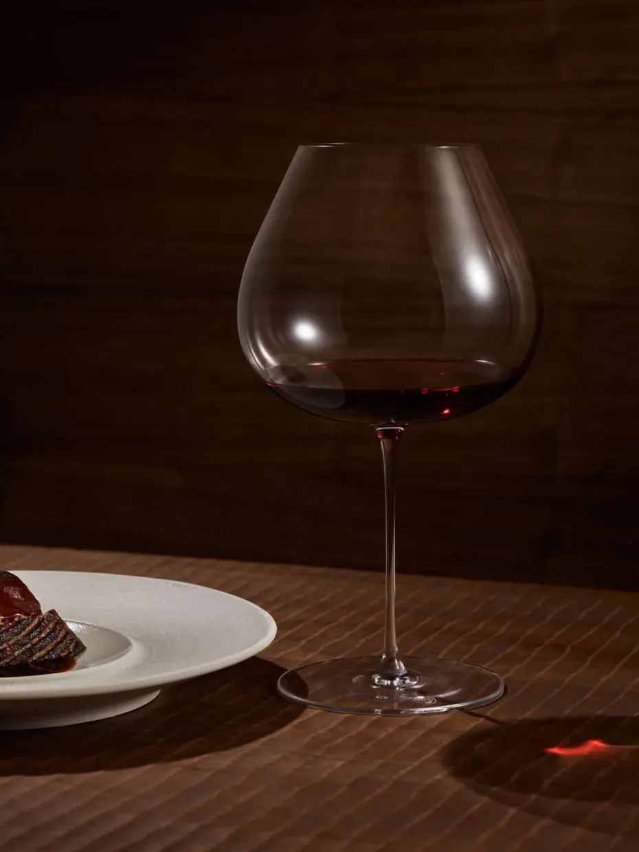 Orrefors x Björn Frantzén handgemaakte rode wijnglazen, 110 cl