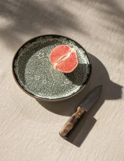 Ostindia Floris bord Ø20 cm, Groen