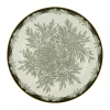 Ostindia Floris bord Ø27 cm, Groen