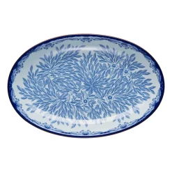 Ostindia Floris ovale serveerschotel, 22x33 cm