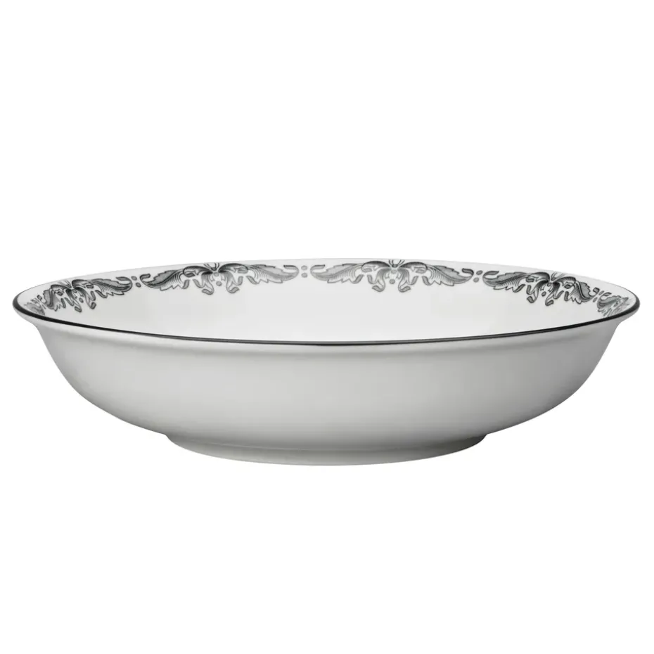 Ostindia Svart diep bord, Ø 22 cm