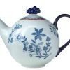 Ostindia theepot 1,2 l cadeauverpakking, Blauw-wit