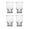 Ottolenghi Feast drinkglazen 33 cl 4-pack, Stripes sandblasted