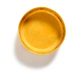 Ottolenghi Feast saladeschaal Ø27,5 cm, Yellow stripes-red