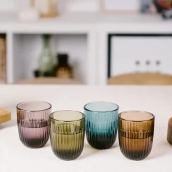 Ouessant waterglas 29 cl 6-pack, Olivengroen