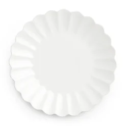 Oyster bord 28 cm, Wit