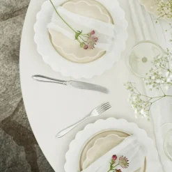 Oyster bord 28 cm, Wit