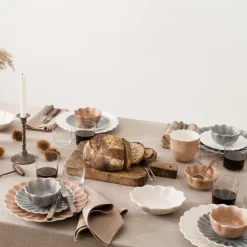 Oyster bord 28 cm, Wit