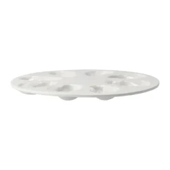 Oyster bord Ø27 cm, Wit