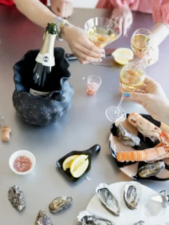 Oyster bord Ø27 cm, Wit