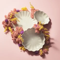 Oyster bord 28 cm, Zand