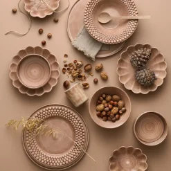 Oyster schaal Ø24 cm, Cinnamon