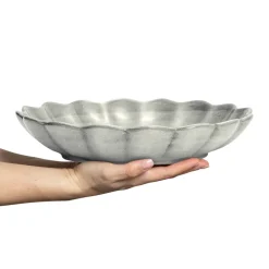 Oyster schaal Ø31 cm, Grijs