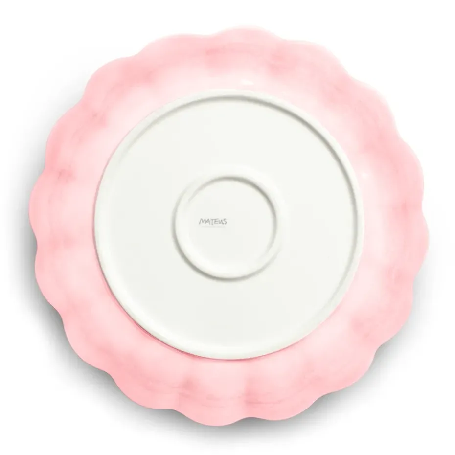 Oyster schaal Ø31 cm, lichtroze