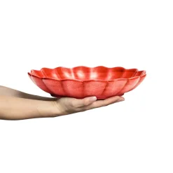 Oyster schaal Ø31 cm, Rood