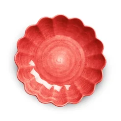 Oyster schaal Ø31 cm, Rood