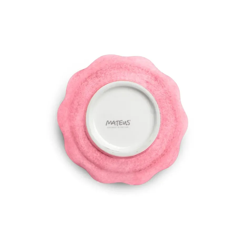 Oyster schaal Ø13 cm, Roze