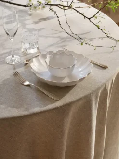 Oyster schaal Ø31 cm, wit