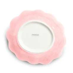 Oyster schaal 16x18 cm, lichtroze