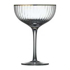 Palermo Gold cocktailglas 31,5 cl 4-pack, Transparant-goud
