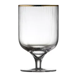 Palermo Gold wijnglas 30 cl 4-pack, Transparant-goud