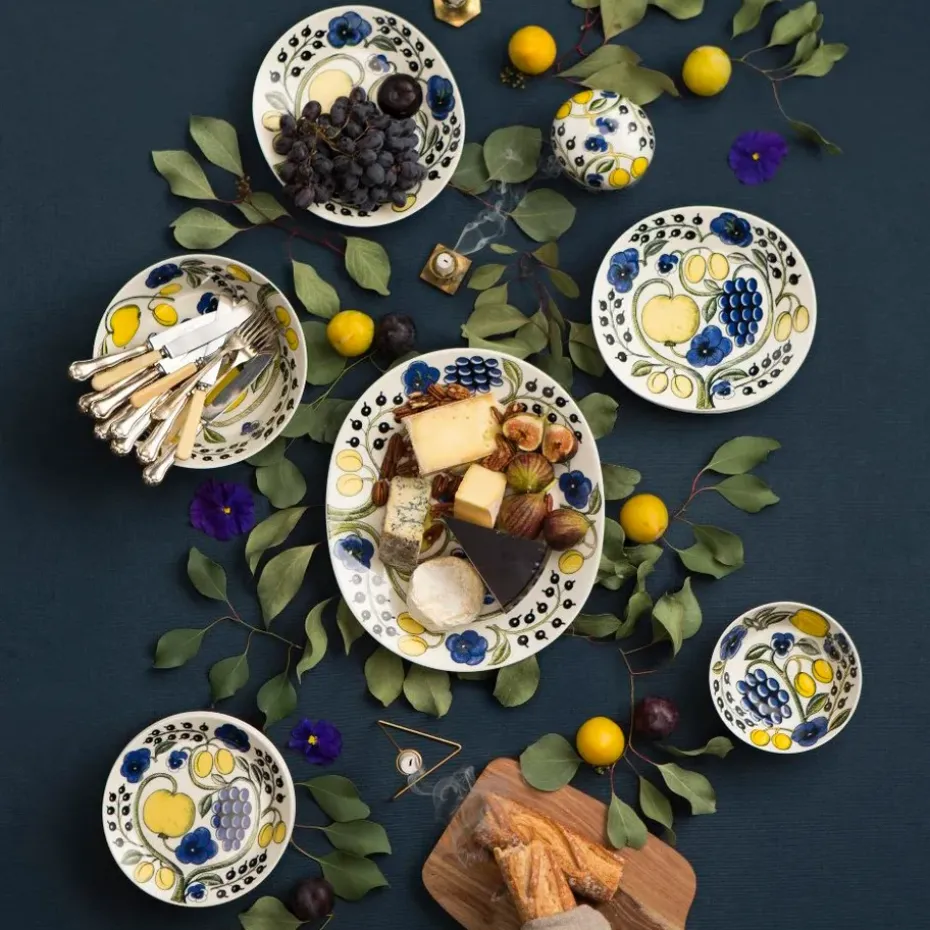 Paratiisi bord Ø21 cm, Blauw