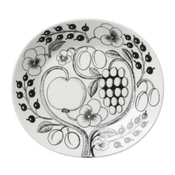Paratiisi bord ovaal 25 cm, Zwart
