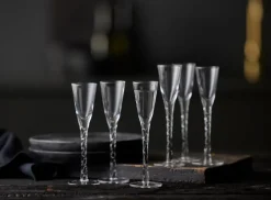 Paris borrelglas 2,5 cl 6-pack, Transparant