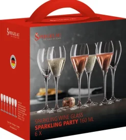 Party champagneglas 16 cl, 6-pack