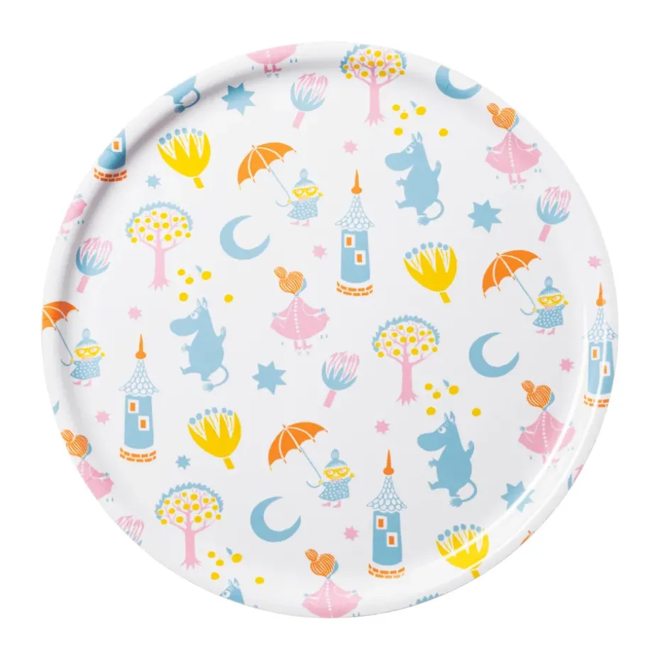 Party Moomin dienblad, Ø35 cm