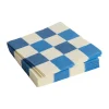 Pattern Dinner Check servet 40x40 cm 20-pack, Off white-blues M
