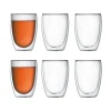 Pavina dubbelwandig glas 6-pack, 0,35 l.