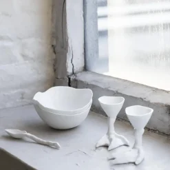 Peking Duck Foot eierdop, Wit