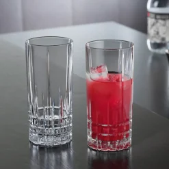 Perfect Serve longdrinkglas 35 cl, 4 stuks, transparant