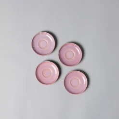 Perlemor espressoschotel Ø12 cm, Coral