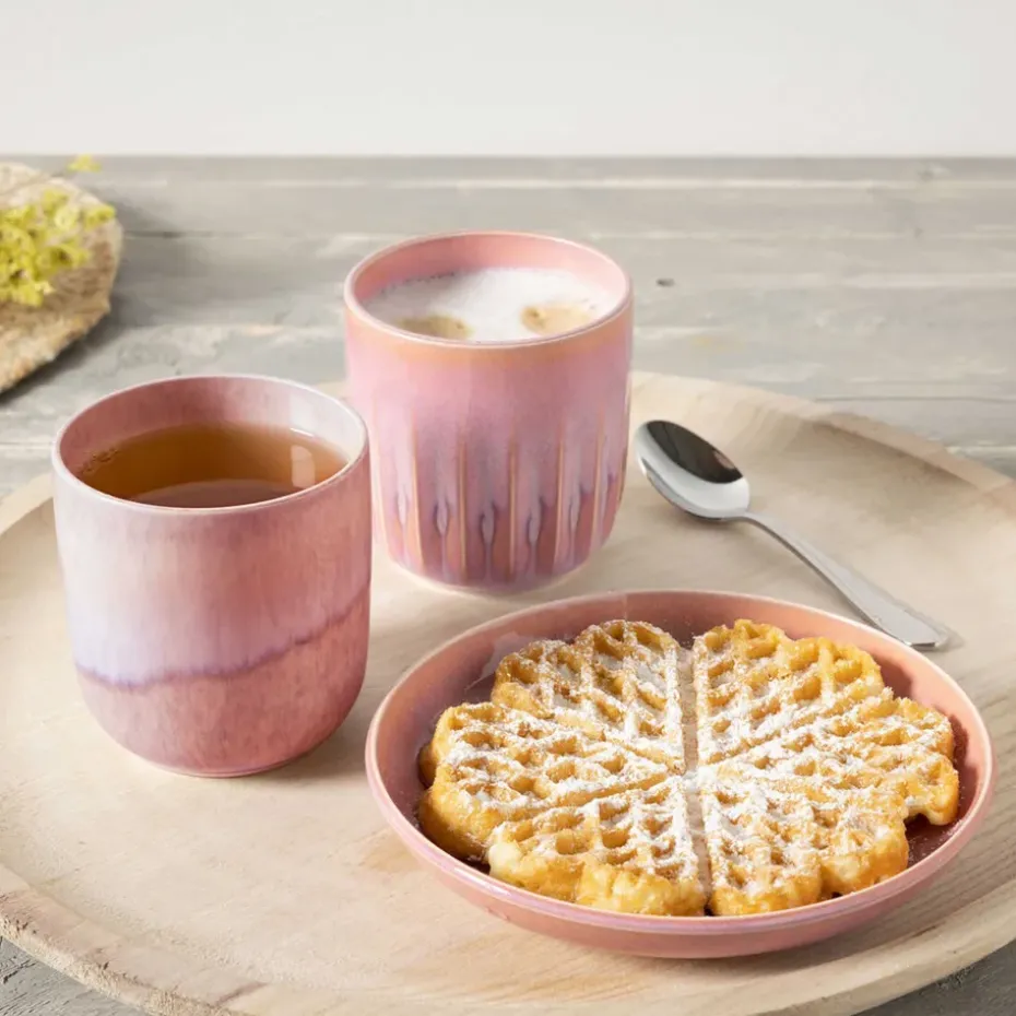 Perlemor schaal Ø26 cm, Coral